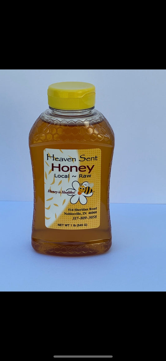 Pure Raw Local Honey – 1 lb Jar
